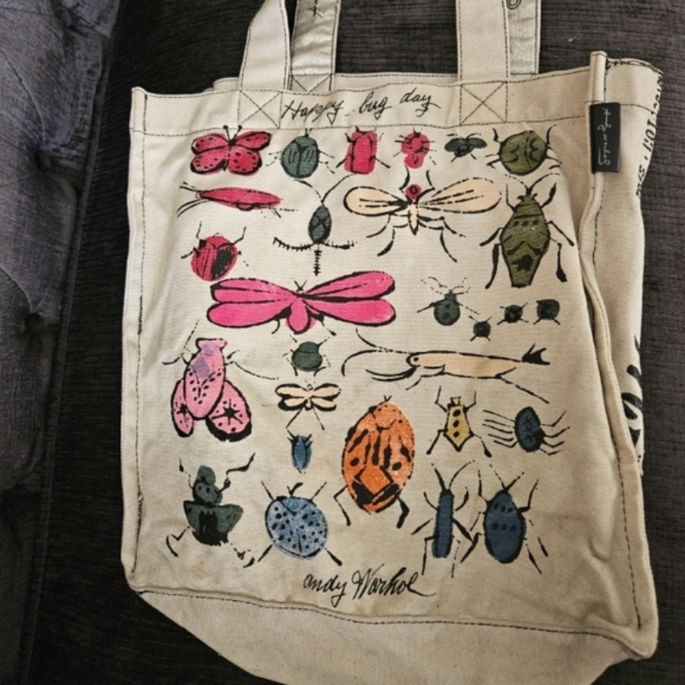 Loop Andy Warhol Canvas Totes - Spring In New Yor… - image 1